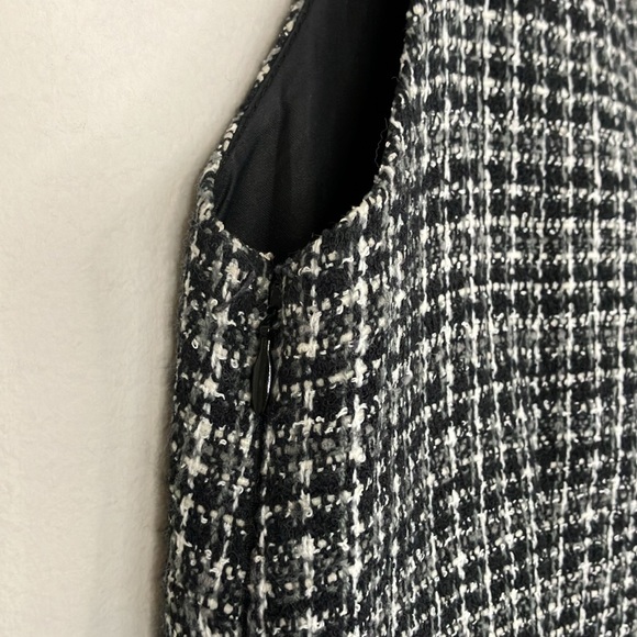 Laundry black and white tweed shift - Picture 6 of 11